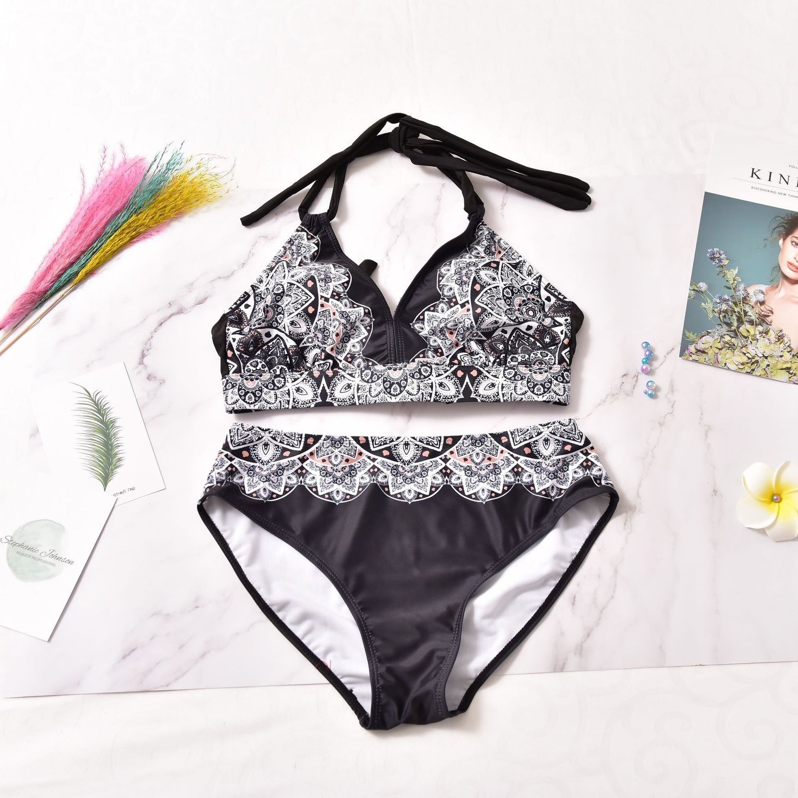 Printed split bikini - Image 6