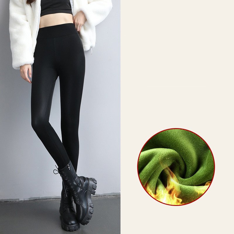Cashmere Leather Trousers For Women To Wear - Image 2