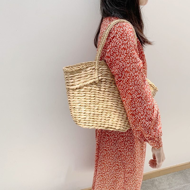Fashion Rattan Women Wicker Lady Bags - Image 4