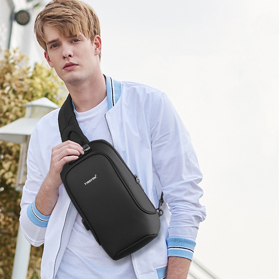 Outdoor Waterproof Business Shoulder Bag - Image 3