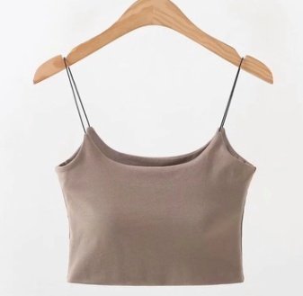 Small Sling Vest For Women''s Outer Wear And Summer Elastic Cotton Mesh Top - Image 2