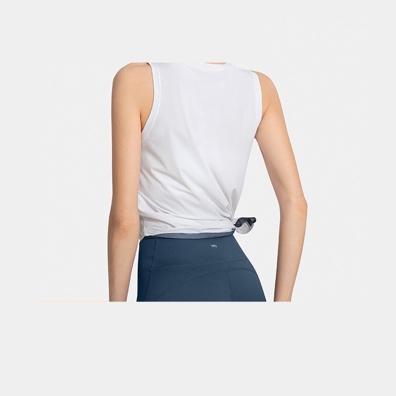Sleeveless Yoga Wear Women Gym Training Blouse Running - Image 2