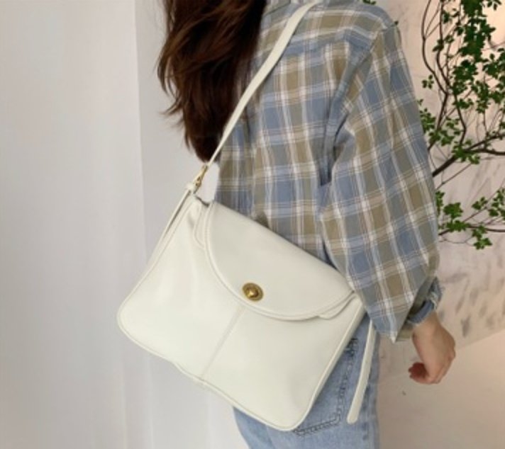 Leather Women Female Shoulder Bag - Image 3