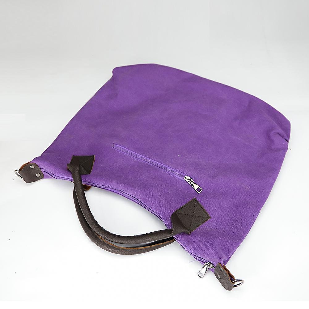 Women Minimalist Retro Shoulder Crossbody Vintage Canvas Bag - Image 8