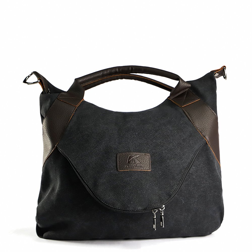 Women Minimalist Retro Shoulder Crossbody Vintage Canvas Bag - Image 9