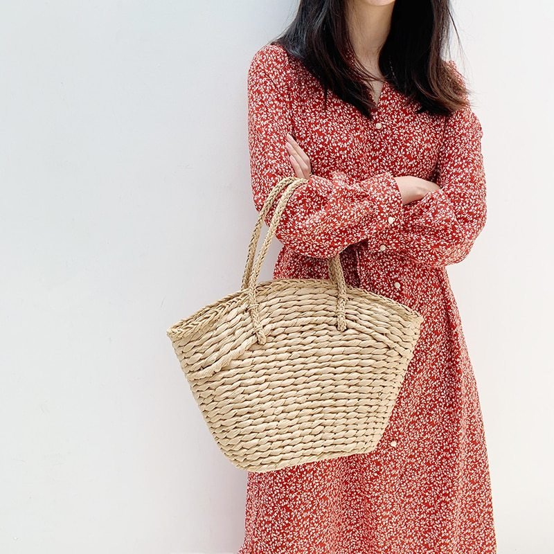 Fashion Rattan Women Wicker Lady Bags - Image 6