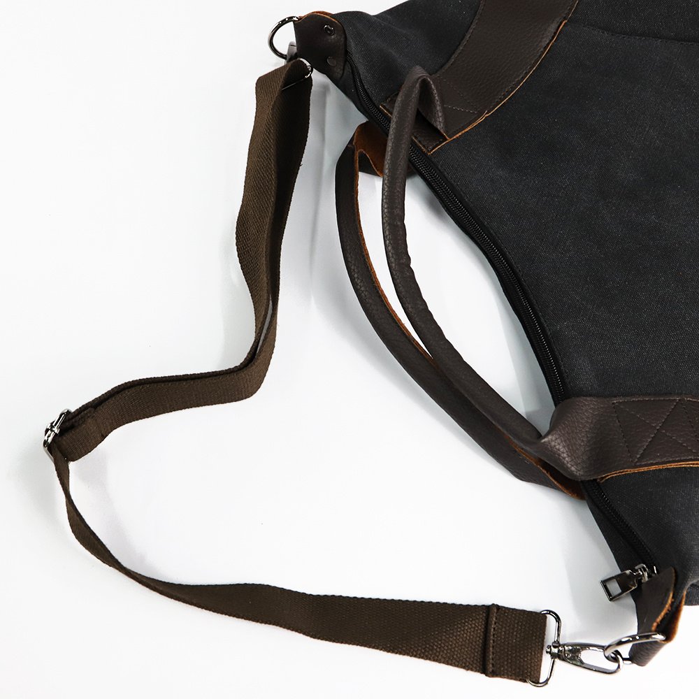 Women Minimalist Retro Shoulder Crossbody Vintage Canvas Bag - Image 2
