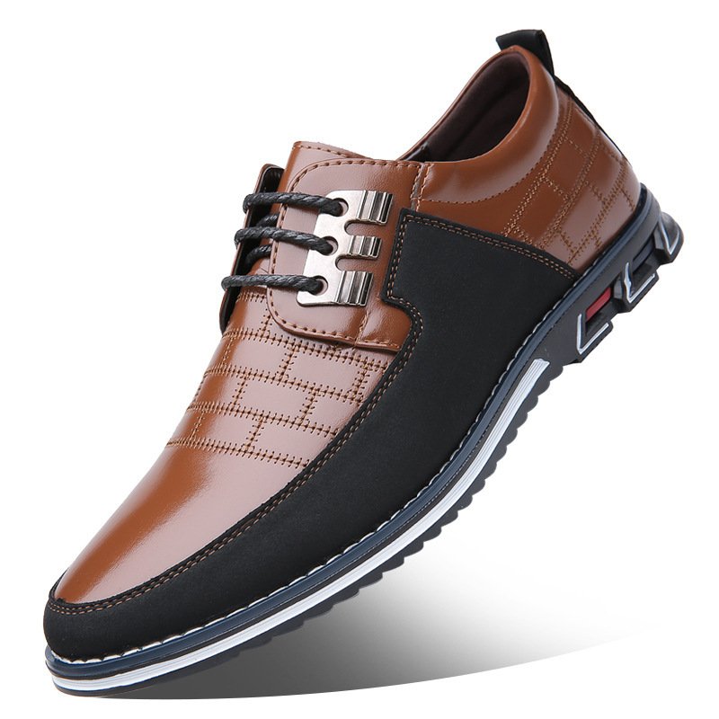 Oversized Men's Shoes Leather - Image 10