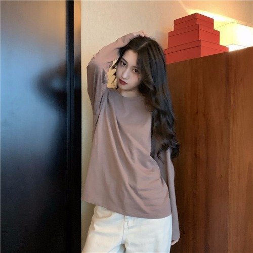Bottoming Shirt Long Sleeve T-shirt Women''s Wear Clothes Early - Image 7