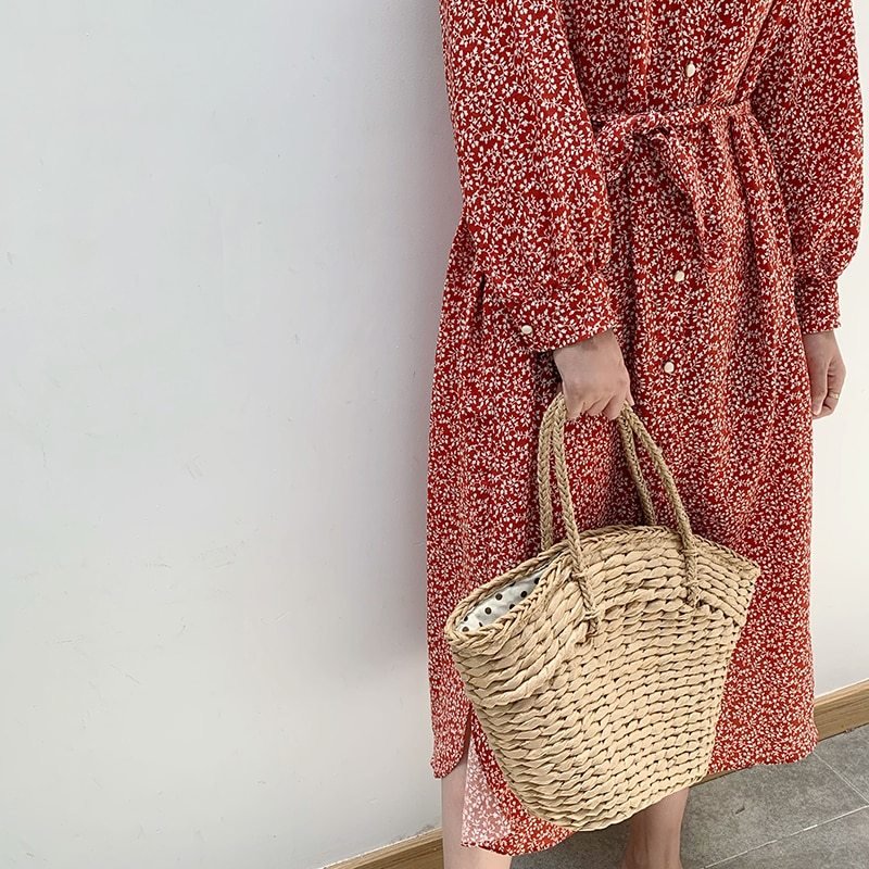 Fashion Rattan Women Wicker Lady Bags - Image 7