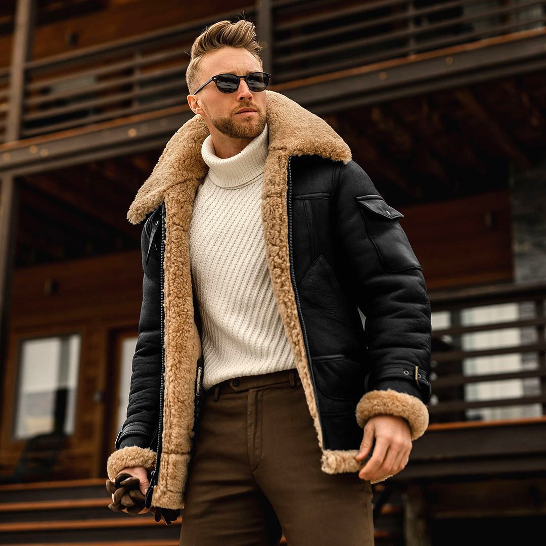 Winter Jacket Mens Military Fleece Warm Jacket - Image 7