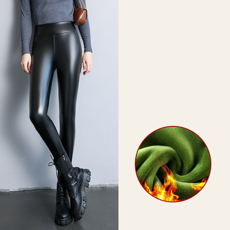 Cashmere Leather Trousers For Women To Wear - Image 7