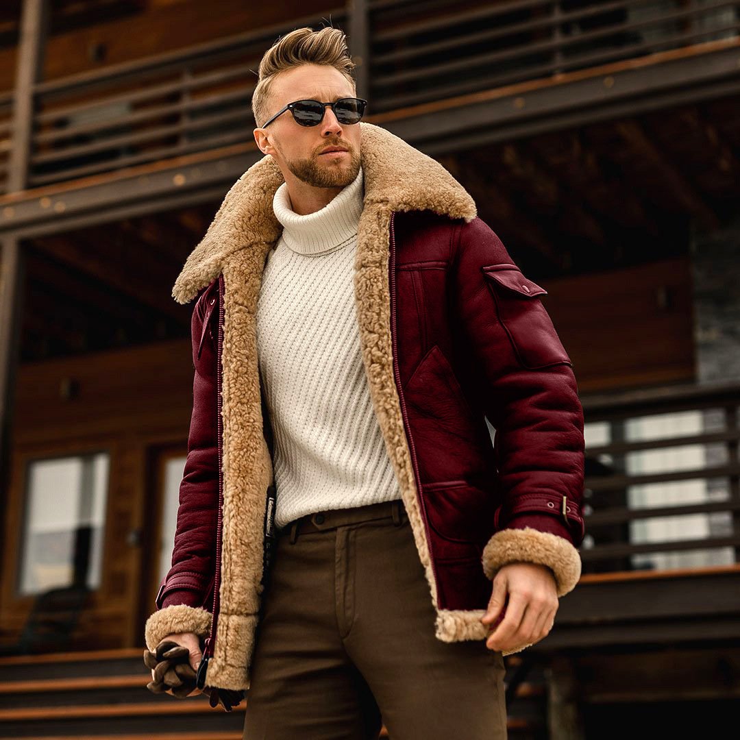 Winter Jacket Mens Military Fleece Warm Jacket - Image 5
