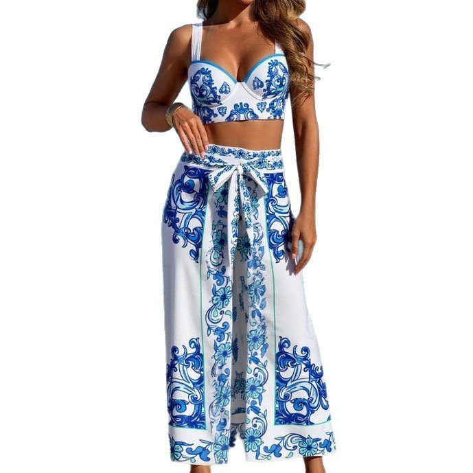 Three-Piece Set Beach Vacation Swimwear - Image 2