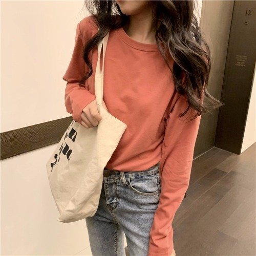 Bottoming Shirt Long Sleeve T-shirt Women''s Wear Clothes Early - Image 8