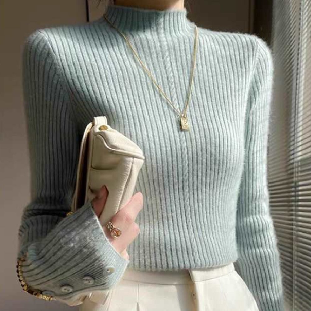 Knitted Slim Fit Inner Wear Bottoming Women