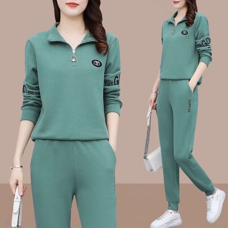 Mother’s Wear Thin Suit Casual Sportswear Outer Wear Loose Women