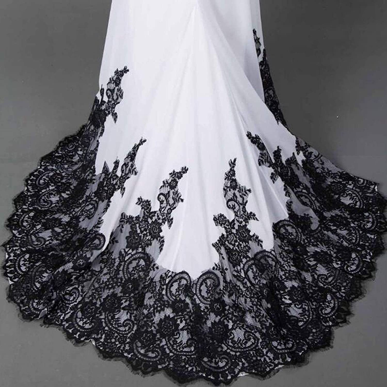 New Slim Mermaid Tail Wedding Dress - Image 4